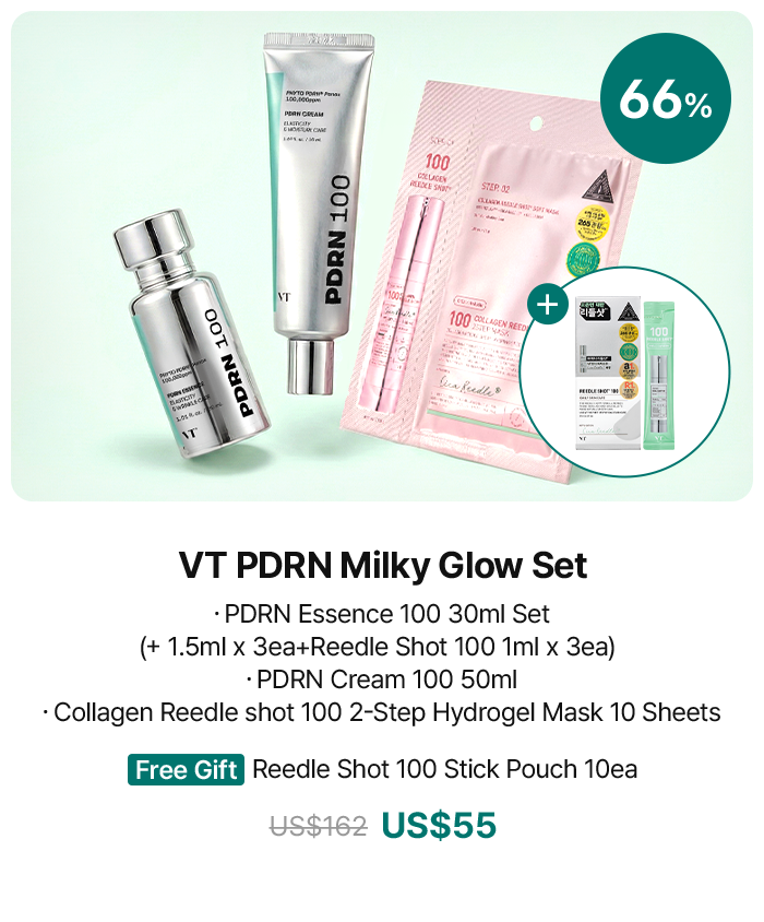 VT PDRN Milky Glow Set