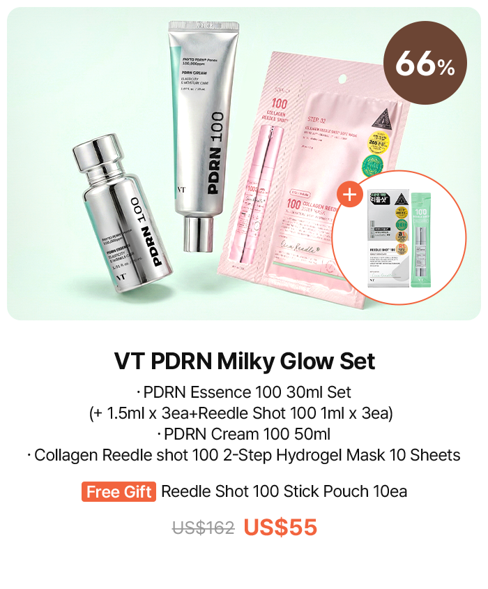 VT PDRN Milky Glow Set