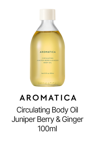 AROMATICA Circulating Body Oil Juniper Berry & Ginger 100ml