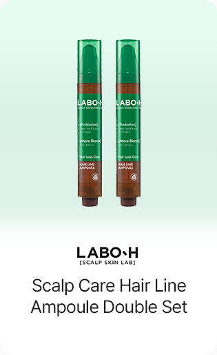 LABO-H Scalp Care Hair Line Ampoule Double Set
