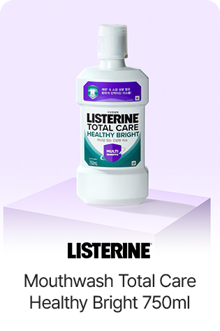 LISTERINE Mouthwash Total Care Healthy Bright 750ml