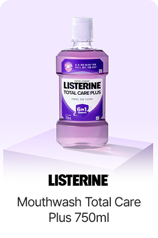 LISTERINE Mouthwash Total Care Plus 750ml