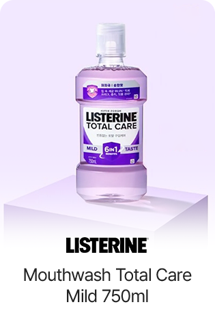 LISTERINE Mouthwash Total Care Mild 750ml