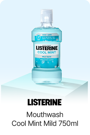 LISTERINE Mouthwash Cool Mint Mild 750ml