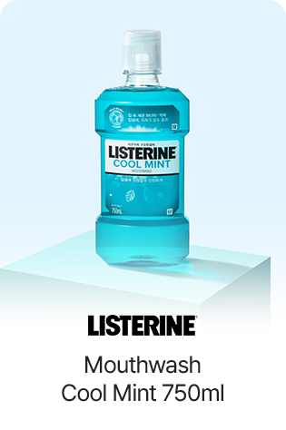 LISTERINE Mouthwash Cool Mint 750ml