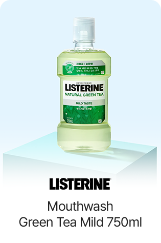 LISTERINE Mouthwash Green Tea Mild 750ml