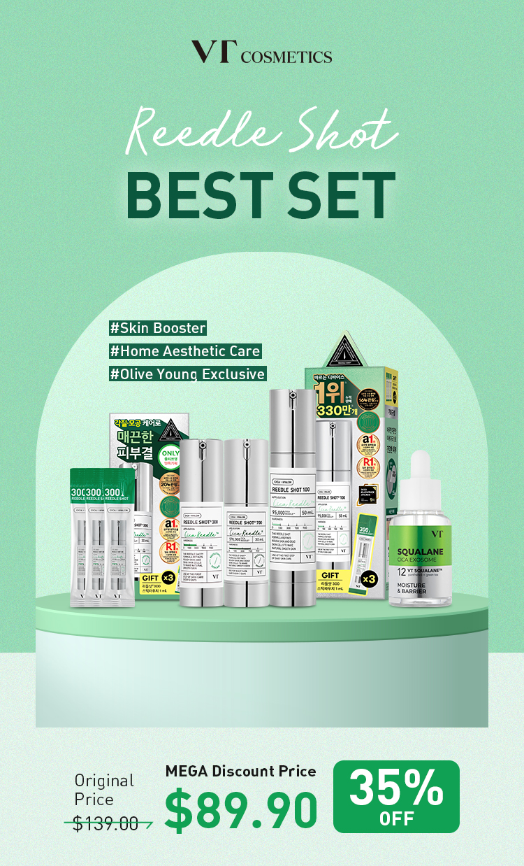 VT Reedle Shot Best Sellers Limited Set (Original Product 4P
